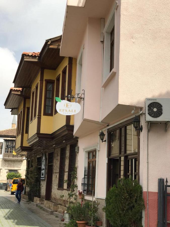 Efsali Hotel Kaleici Antalya Bagian luar foto